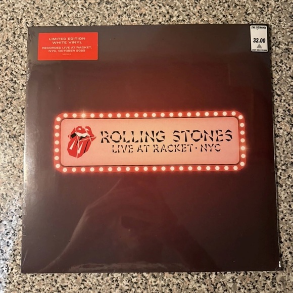 The Rolling Stones Live at Racket NYC 180g White Vinyl RSD 2024 Record Store Day - Picture 1 of 3